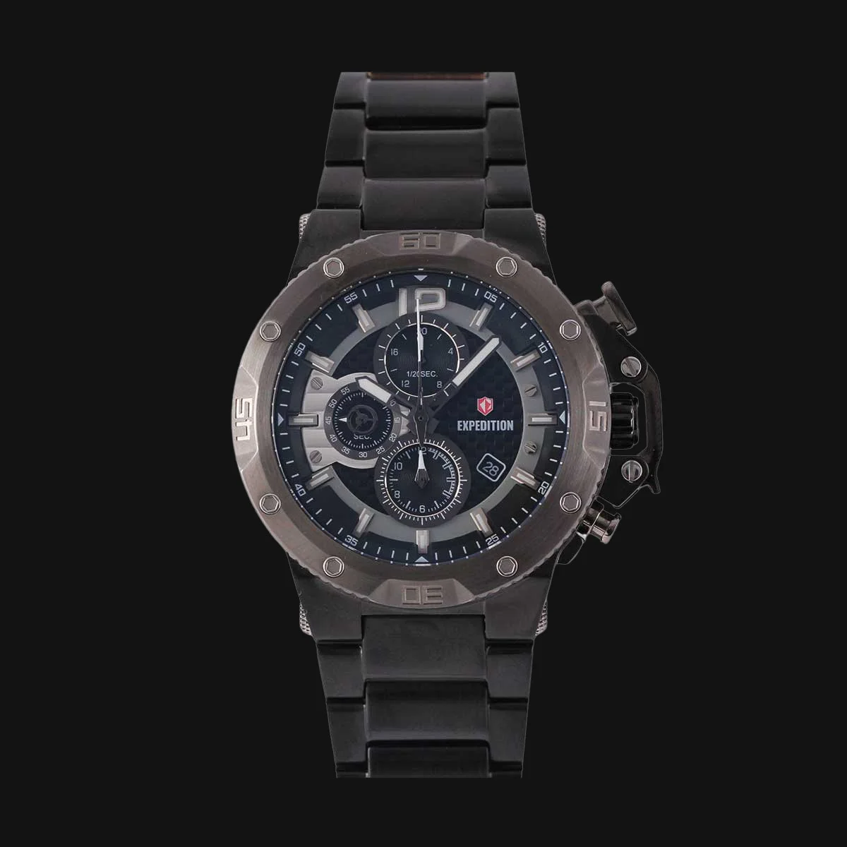 ساعت عقربه ای مردانه کوارتز اکسپدیشن مدل E6751M رنگ مشکی