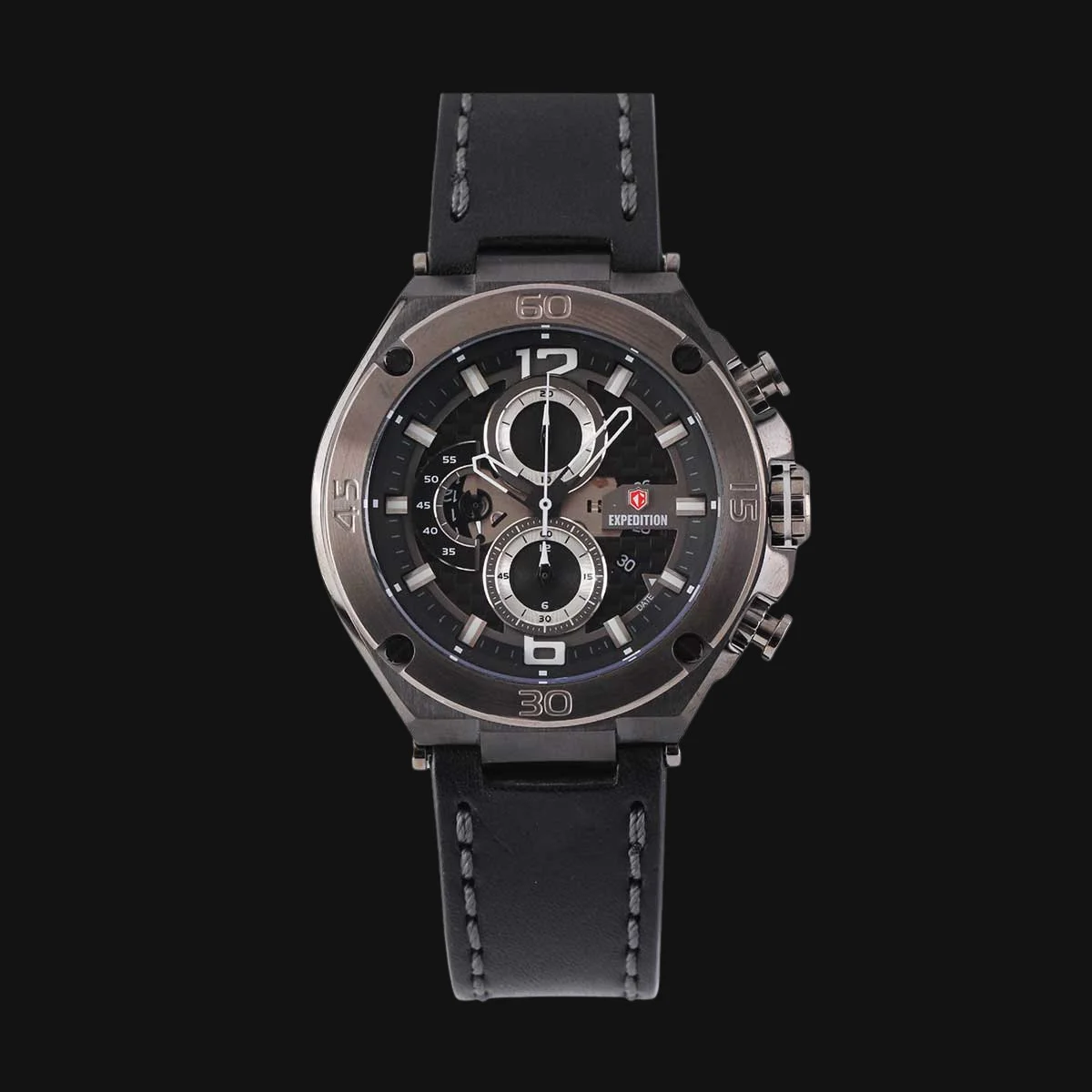 ساعت عقربه ای مردانه کوارتز اکسپدیشن مدل E6756M رنگ مشکی