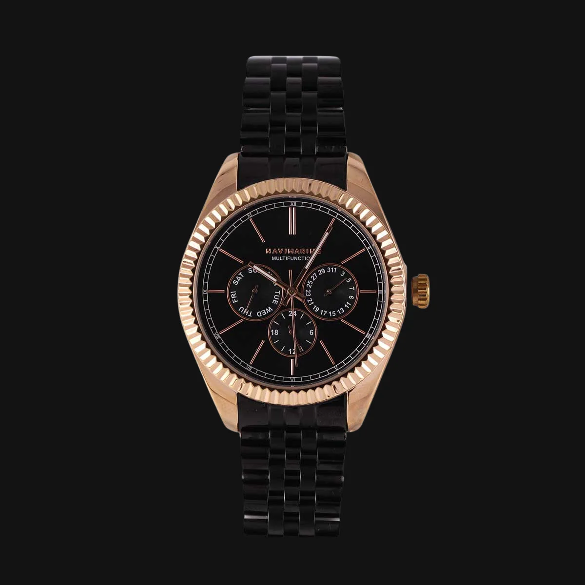 ساعت عقربه ای مردانه کوارتز ناوی مارین مدل NM086-07