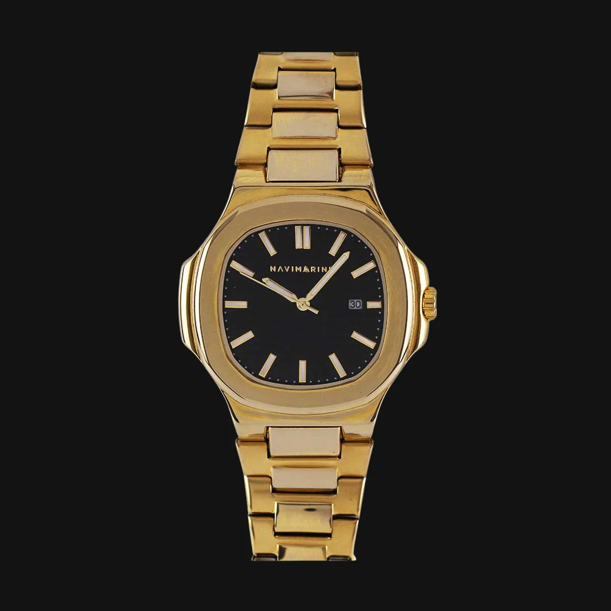 ساعت عقربه ای مردانه کوارتز ناوی مارین مدل NVM11-B2