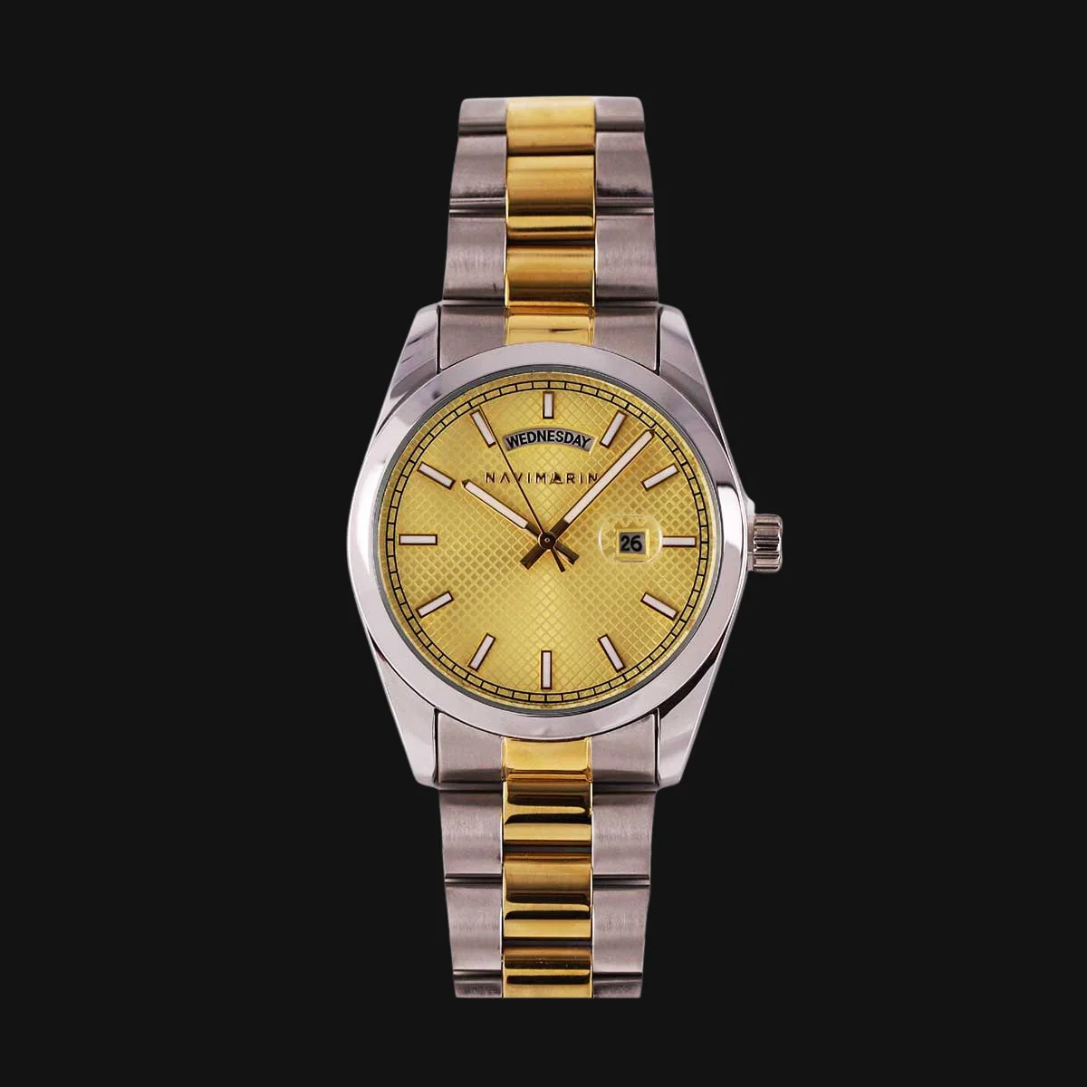 ساعت عقربه ای مردانه کوارتز ناوی مارین مدل NVM14-D1