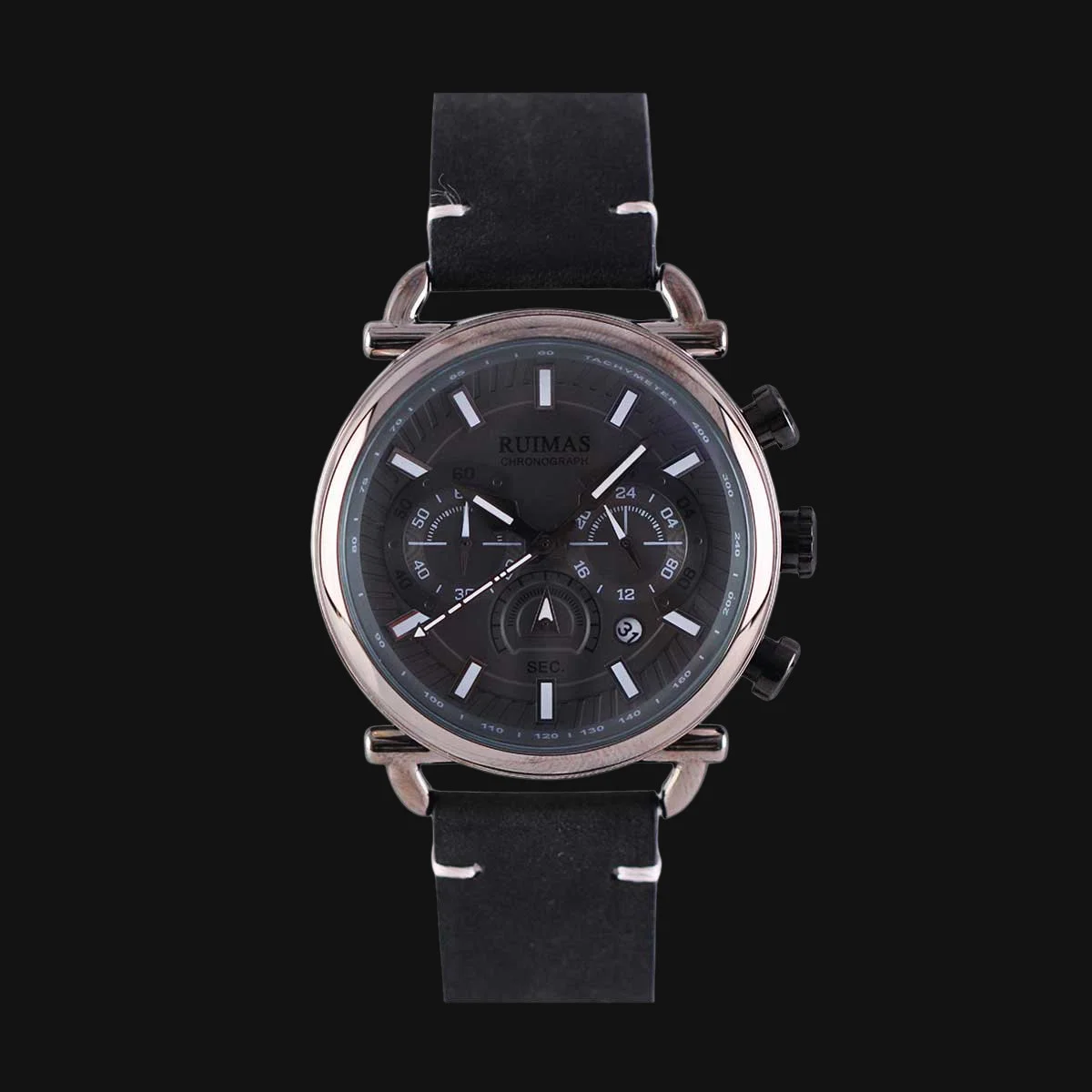 ساعت عقربه ای مردانه کوارتز رویماس مدل RM585GGUNBK رنگ نقره‌