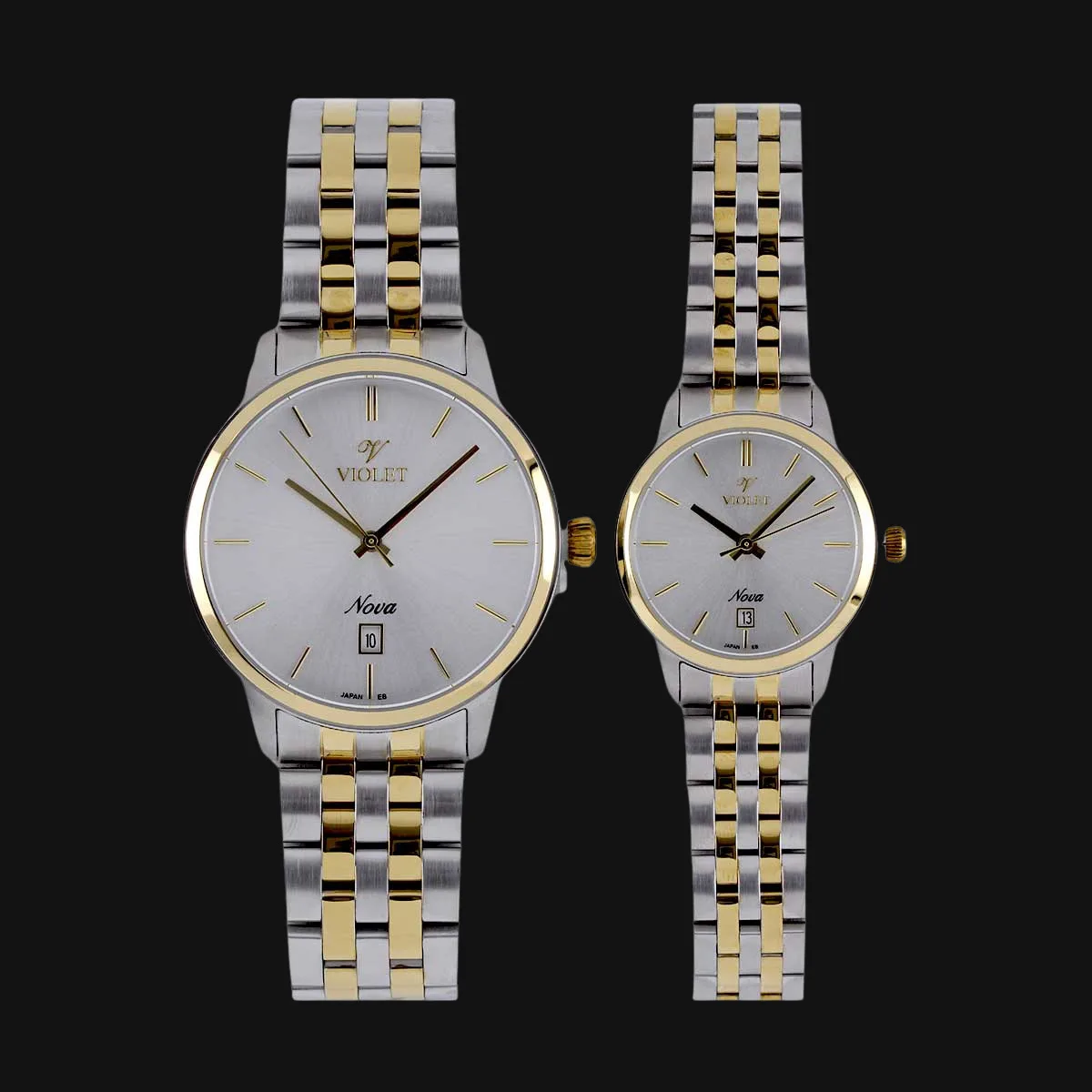 ساعت مچی ست ویولت نوا B32750G/818 و B32750L/818