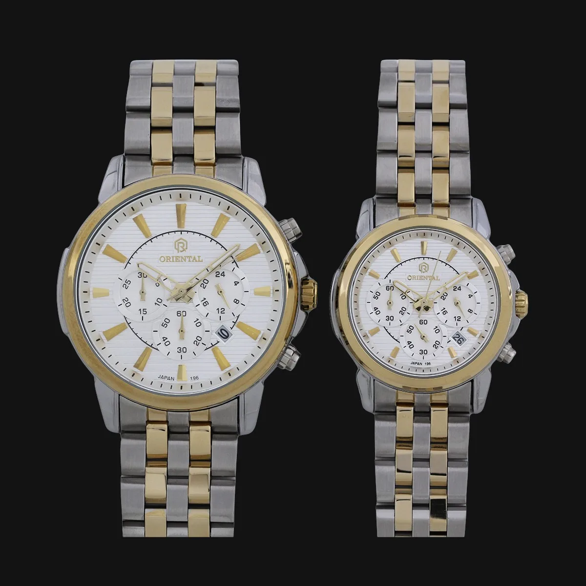 ساعت مچی ست اورینتال R52196-0003M و R52196-0003L