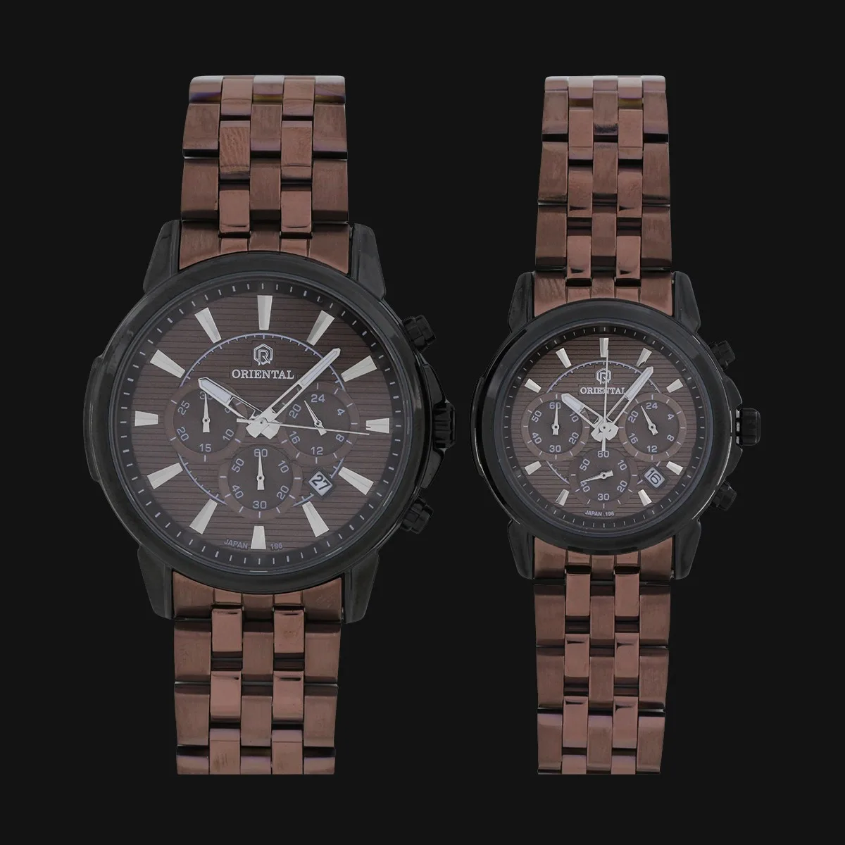 ساعت مچی ست اورینتال R52196-0082M و R52196-0082L