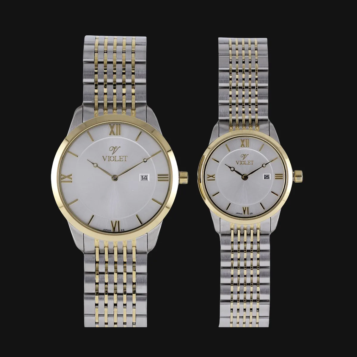 ساعت مچی ست ویولت B0579G/818 و B0579L/818