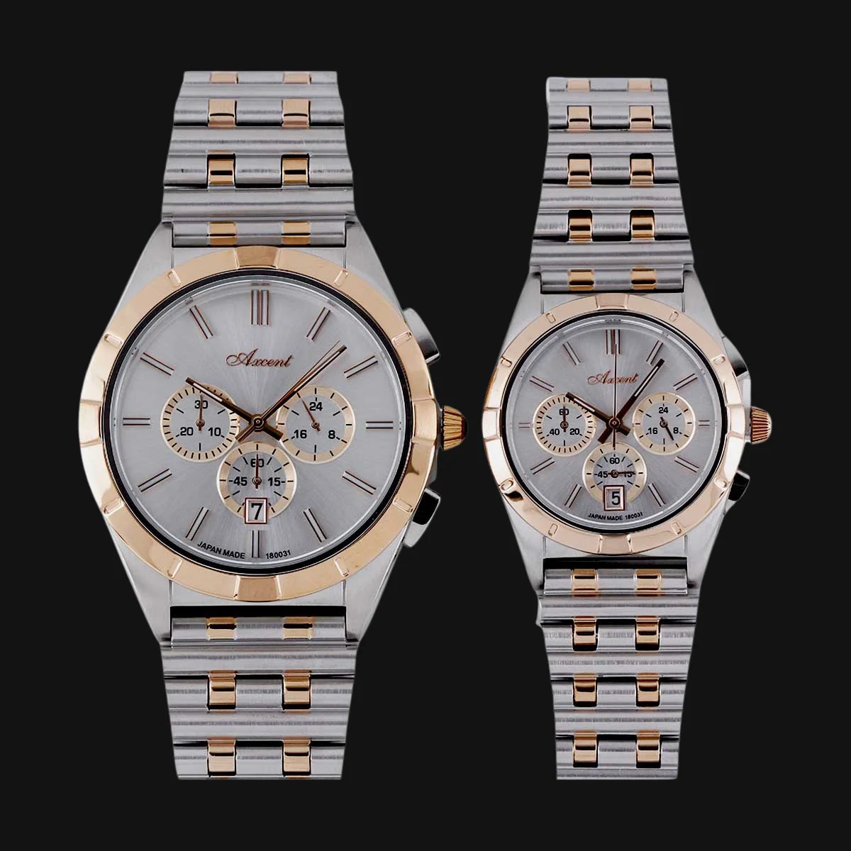 ساعت ست عقربه ای زنانه و مردانه اکسنت AX180031L