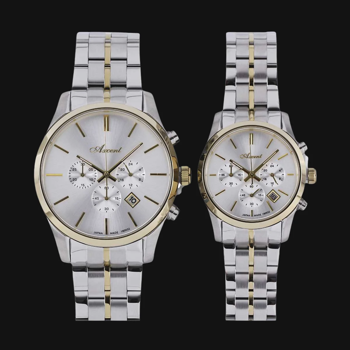 ساعت ست عقربه ای زنانه و مردانه اکسنت AX180032M