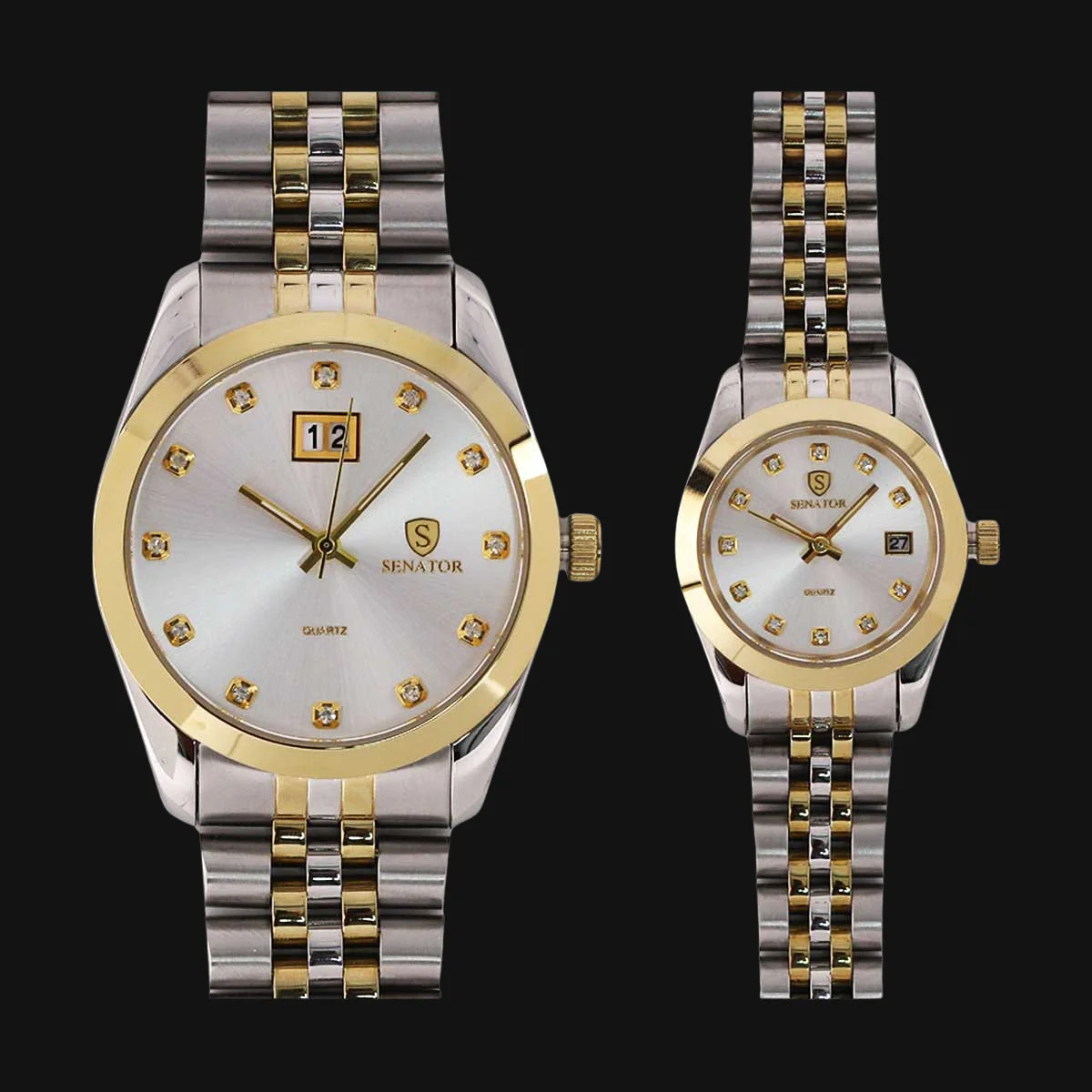 ساعت ست عقربه ای زنانه و مردانه سناتور ST1001G و ST1001L