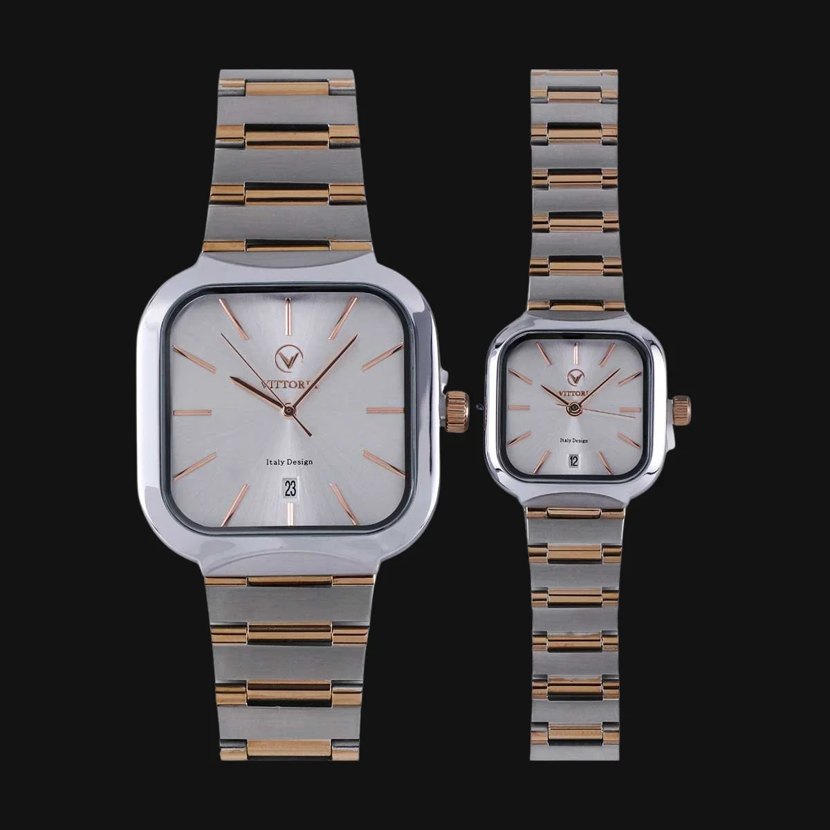 ساعت ست عقربه ای زنانه و مردانه ویتوریا VT3442 و VT3443