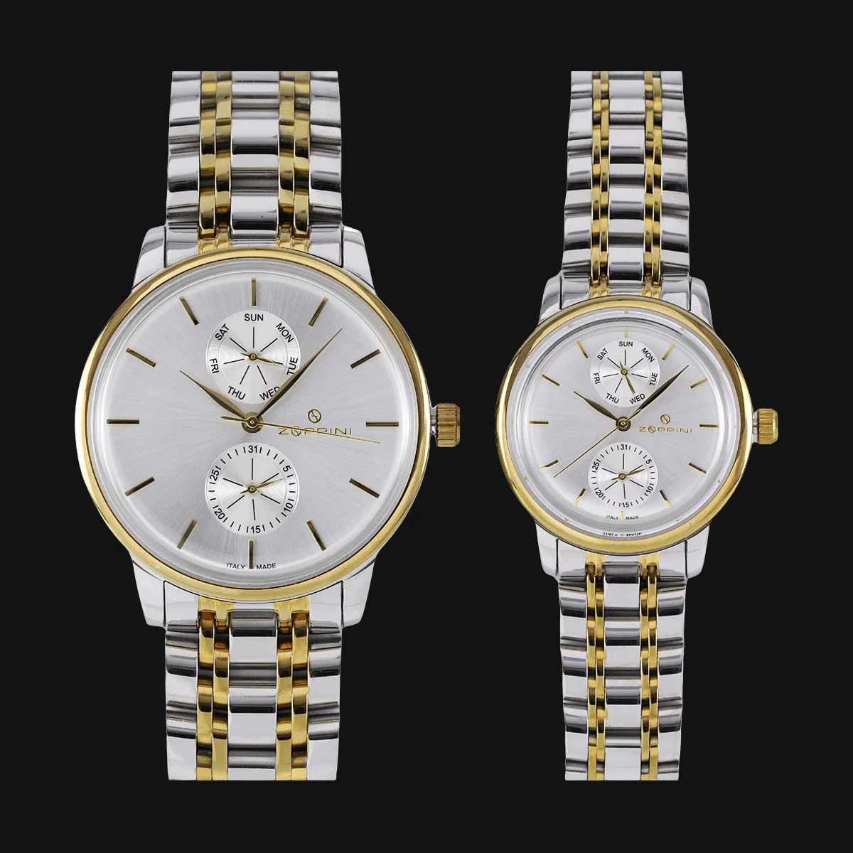 ساعت ست عقربه ای زنانه و مردانه زوپینی 1555G و 1555L