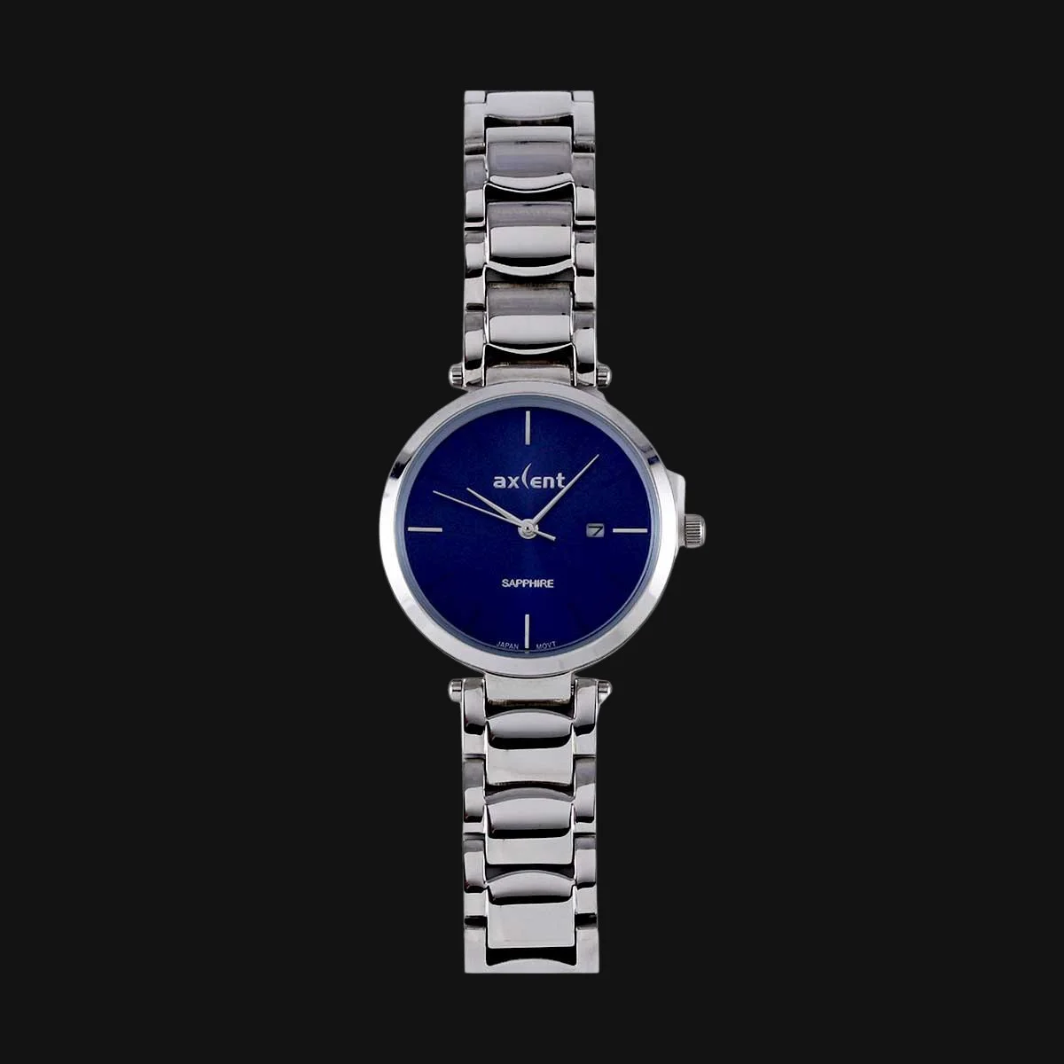 ساعت لوکس زنانه اکسنت مدل AX120002L آبی