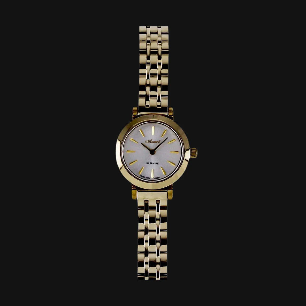 ساعت لوکس زنانه اکسنت مدل AX120020L طلایی