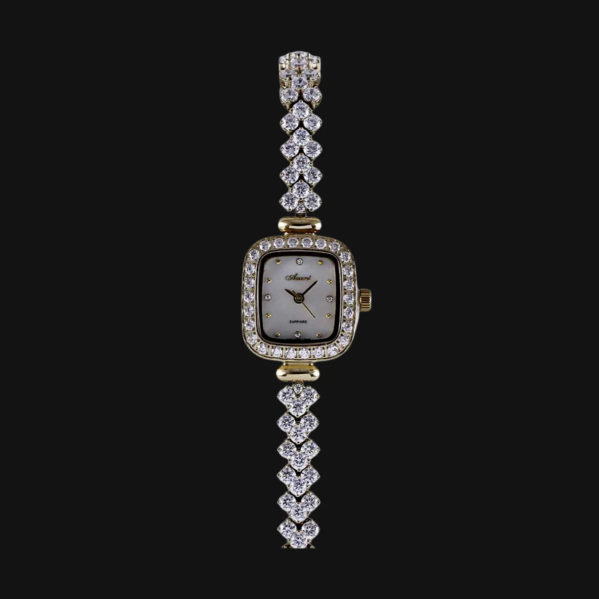 ساعت لوکس زنانه اکسنت مدل AX120028L نقره‌ای