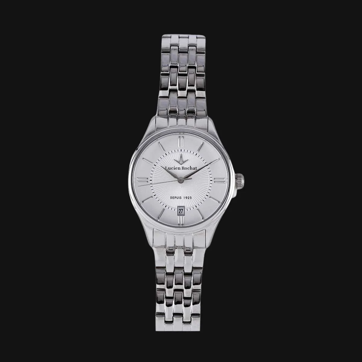 ساعت لوکس زنانه لوسین روشا مدل R0453115504 نقره ایی براق