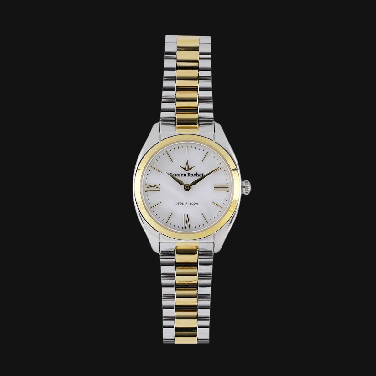 ساعت لوکس زنانه لوسین روشا مدل R0453120504 نقره ایی طلایی