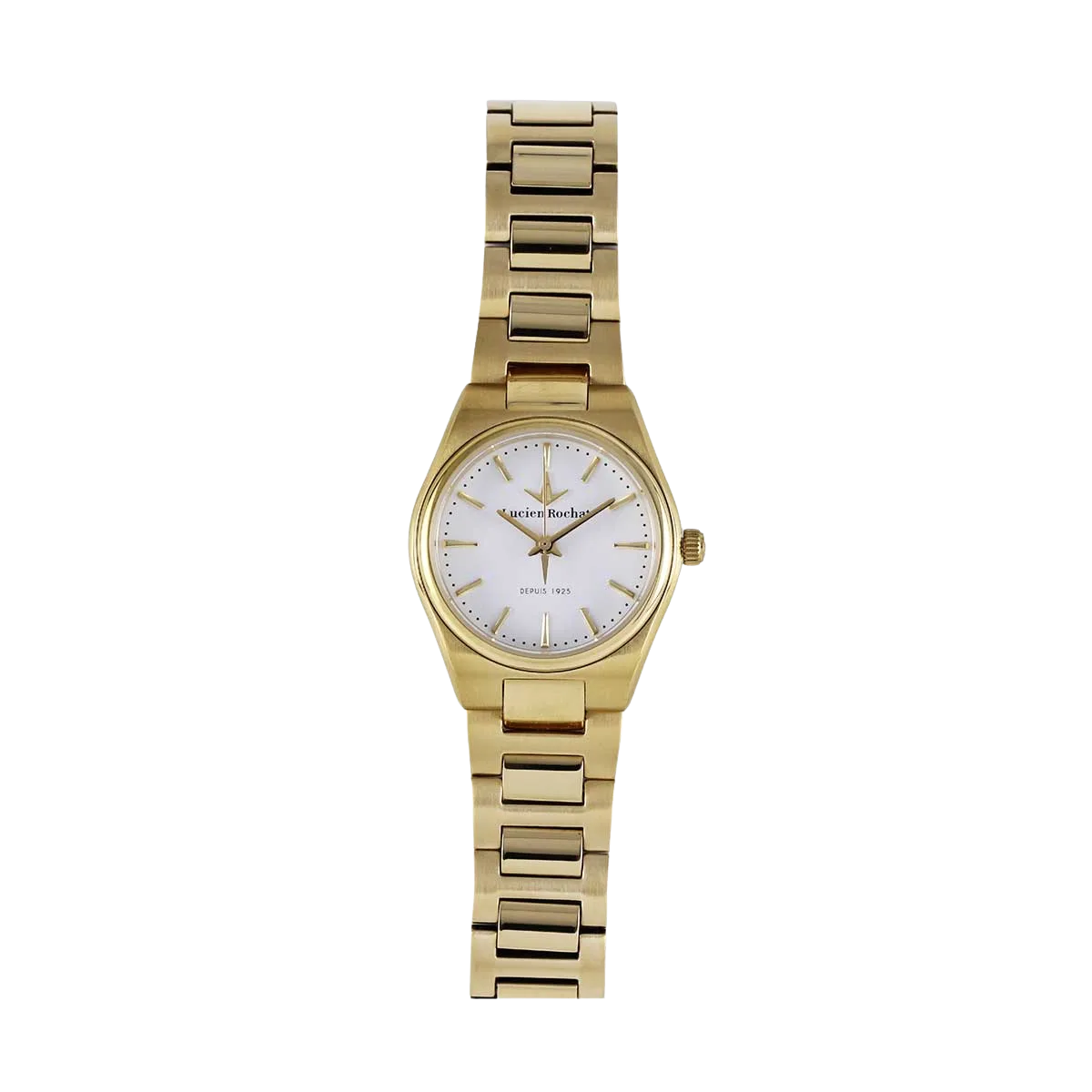 ساعت لوکس زنانه لوسین روشا مدل R0453122522 رنگ قاب طلایی براق