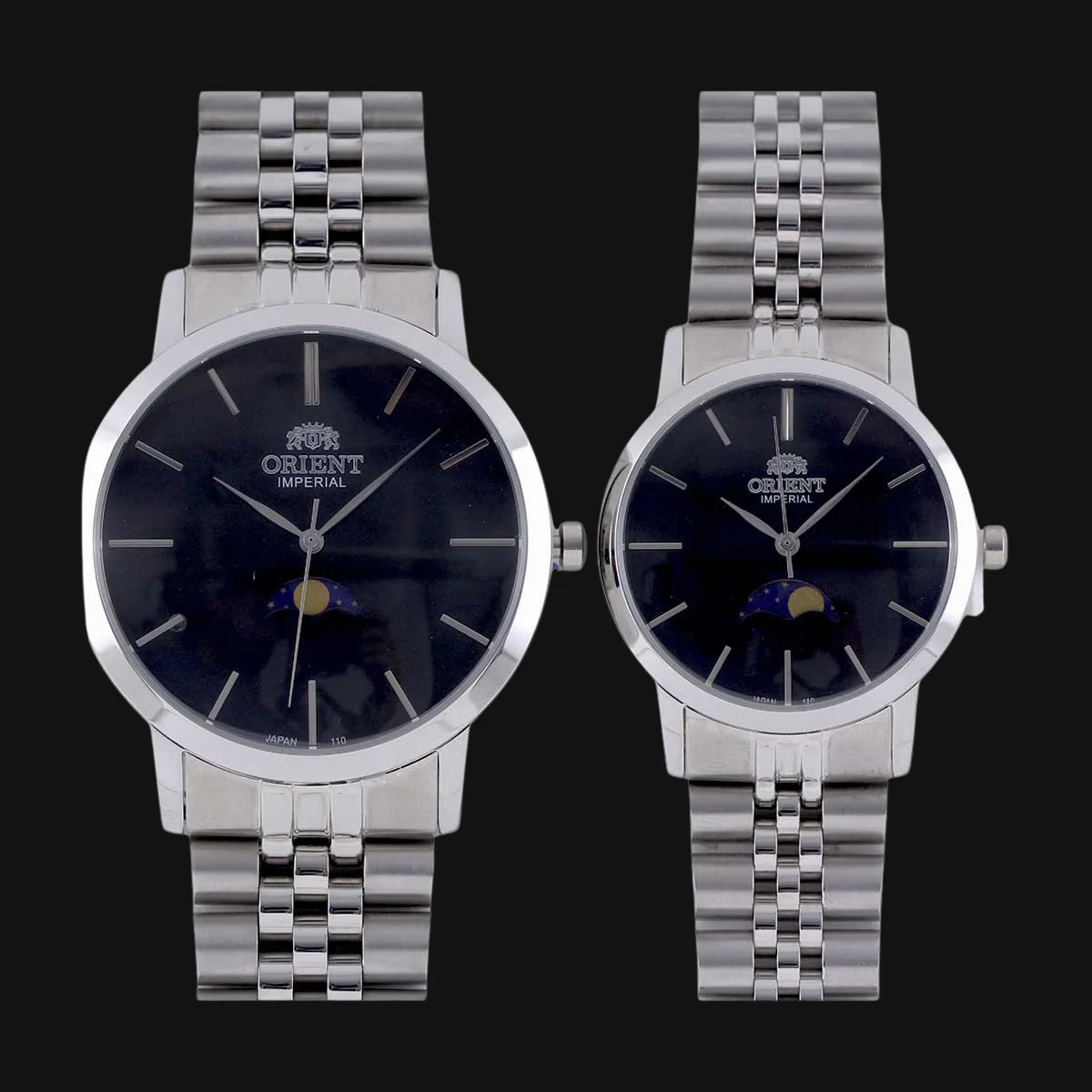 ساعت ست عقربه ای زنانه و مردانه اورینت نقره‌ای O-SH110G