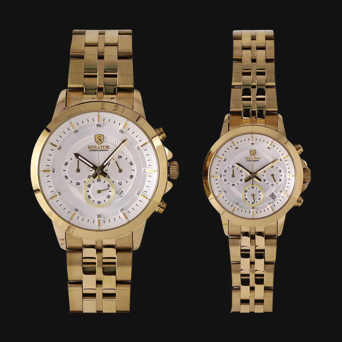 ساعت ست عقربه ای زنانه و مردانه سناتور ST1015G و ST1015L