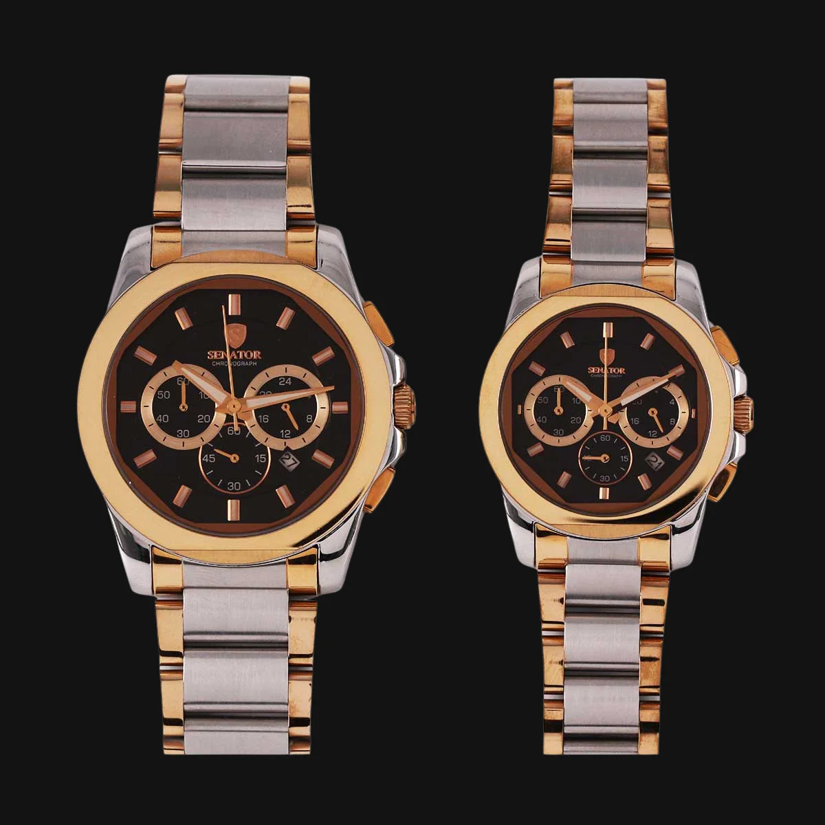 ساعت ست عقربه ای زنانه و مردانه سناتور ST1054G و ST1054L