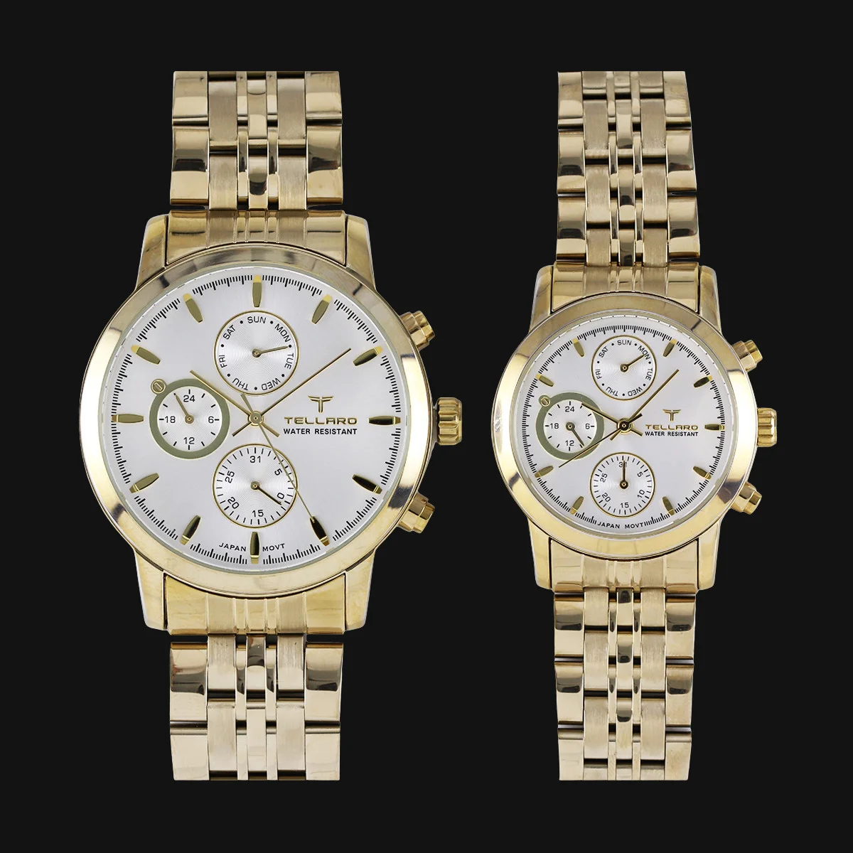 ساعت ست عقربه ای زنانه و مردانه تلارو T3072G و T3072L