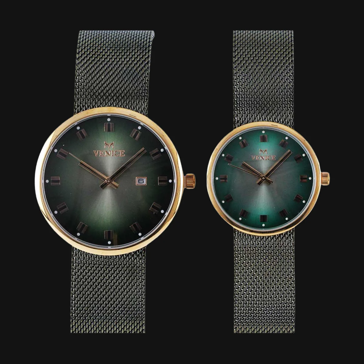 ساعت ست عقربه ای زنانه و مردانه ونیز 800868601G و 800868602L
