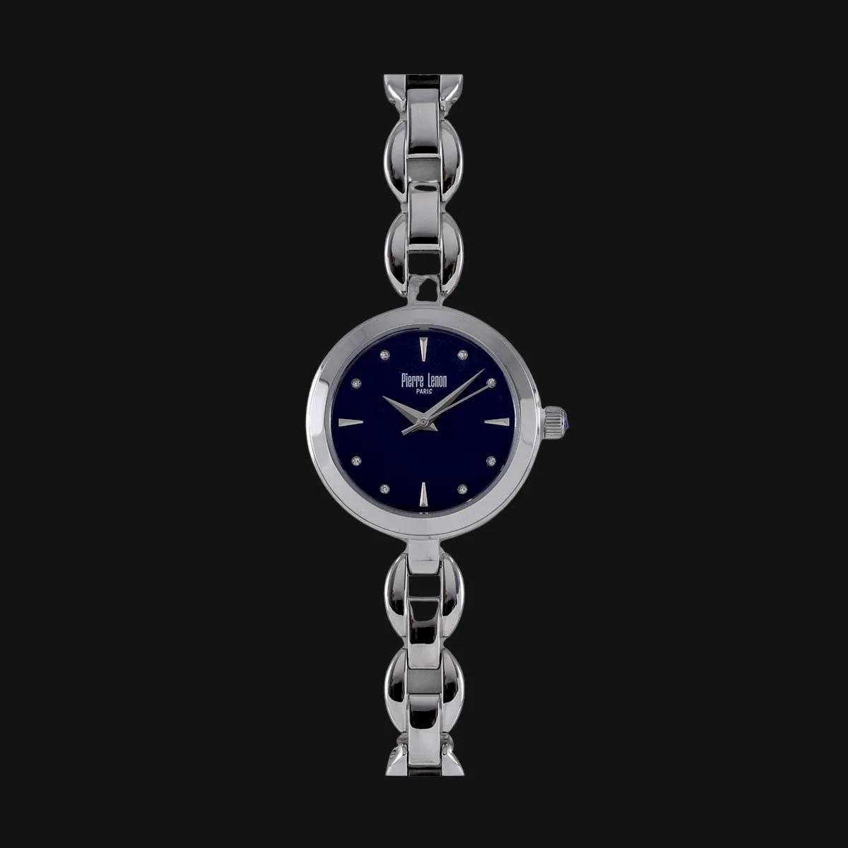 ساعت لوکس زنانه پیرلنون مدل 0161-12PL سرمه‌ای