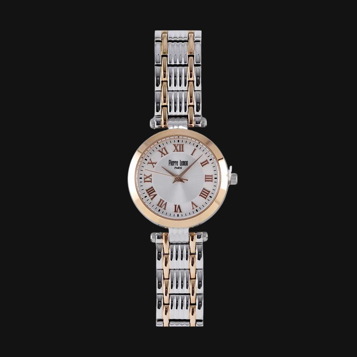 ساعت لوکس زنانه پیرلنون مدل 0162-13PL رزگلد براق