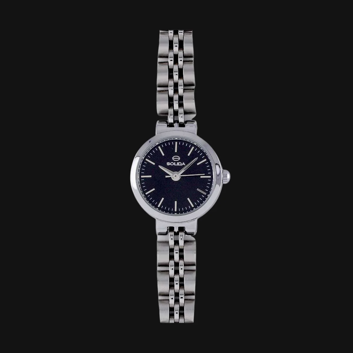 ساعت عقربه ای زنانه سولیدا مدل S2130L نقره‌ای