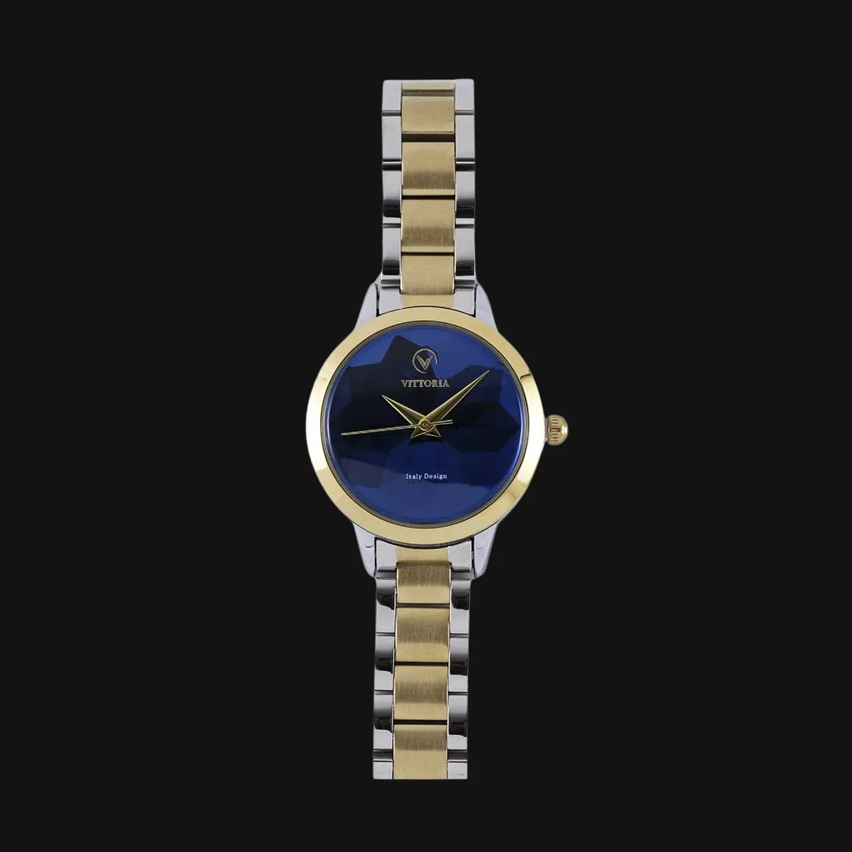 ساعت عقربه ای زنانه ویتوریا مدل VT3156 طلایی