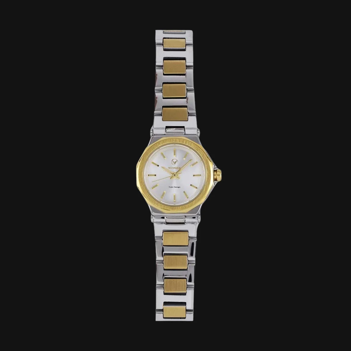 ساعت عقربه ای زنانه ویتوریا مدل VT3414 طلایی مات
