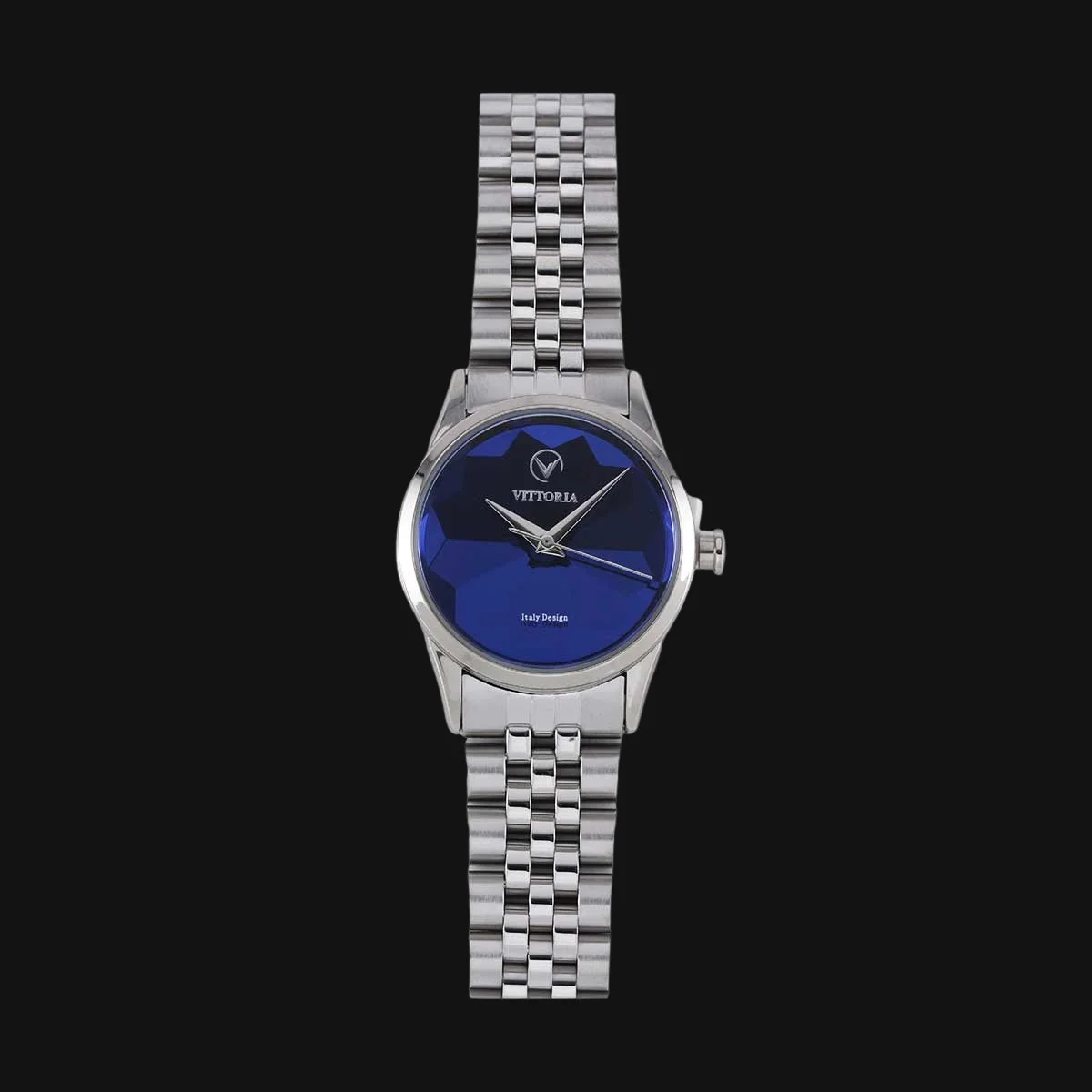 ساعت عقربه ای زنانه ویتوریا مدل VT3415 نقره ایی مات